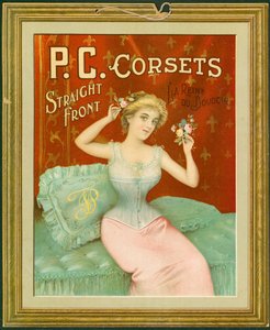 P.C. Corsets, Straight Front, La Reine Du Boudoir